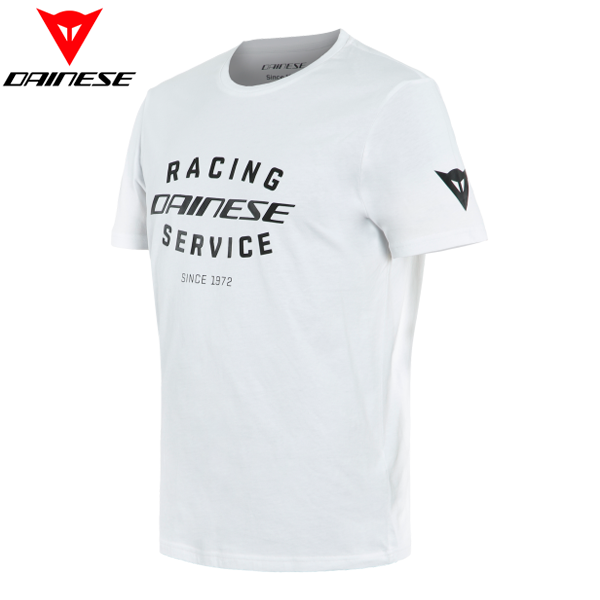RACING SERVICE T-SHIRT WH/BK