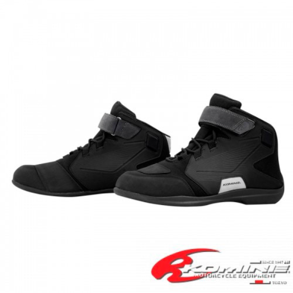 WATERPROOF RIDING SHOES BK-088 SOLID-BLACK