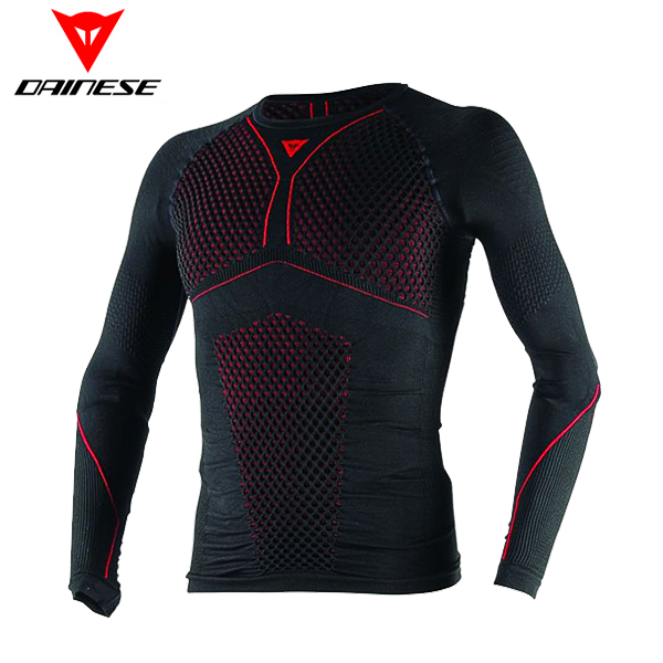 D-CORE THERMO TEE LS BK/RD