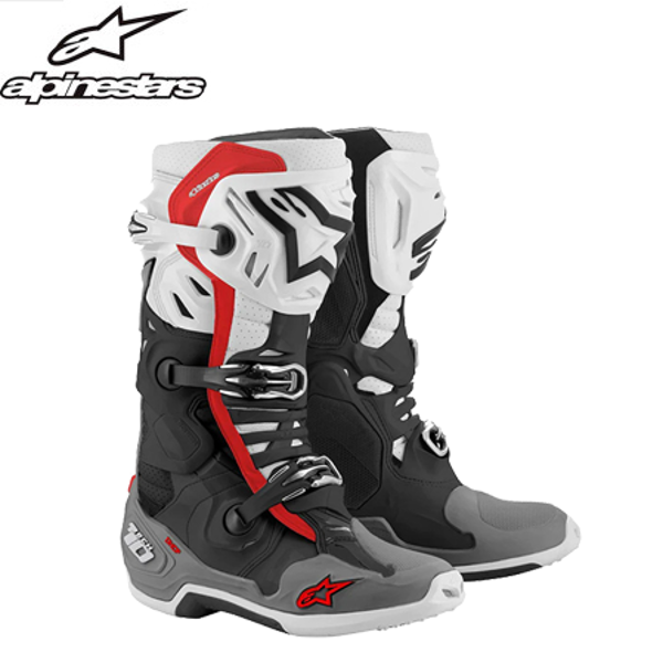 TECH-10 SUPERVENTED BLACK / GRAY / RED/  MX SALE